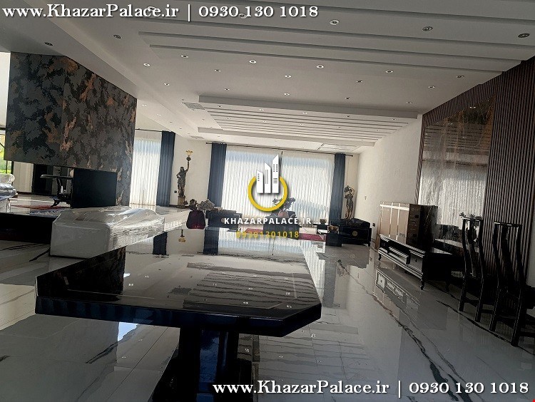 ویلا فروشی فول دیزاین 700متری در خزرشهرجنوبی